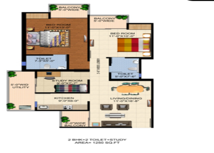 anjnara-panorama-2bhk-1250sqft-floor-plan
